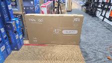 TCL 43' 4K FULL HD TV MODEL QLED TV