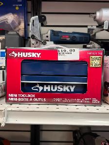 Husky 10.24-inch Mini Tool Box with Tray - BRAND NEW