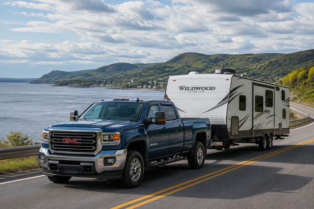 Camion 2500HD pour déplacer roulotte, VR ou trailer