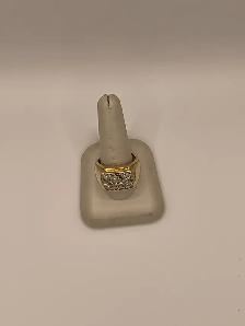 14k gold diamond ring - Photo 2
