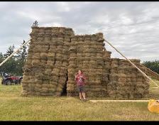Square hay bales
