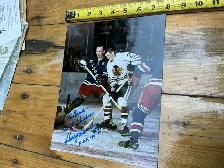 NY RANGERS Harry Howell Autographed Hockey Photo HOF ! - Photo 4