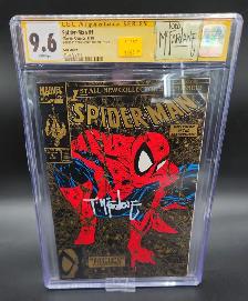 Spider-Man #1 Comic Signed by Todd McFarlane CGC Graded 9.6