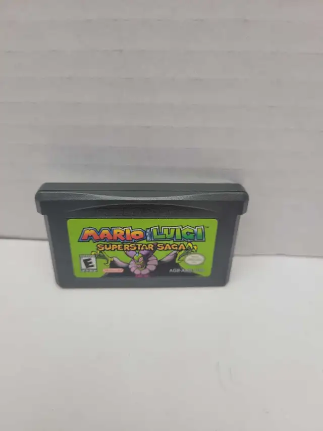Mario and Luigi Superstar Saga Gameboy Advance Game