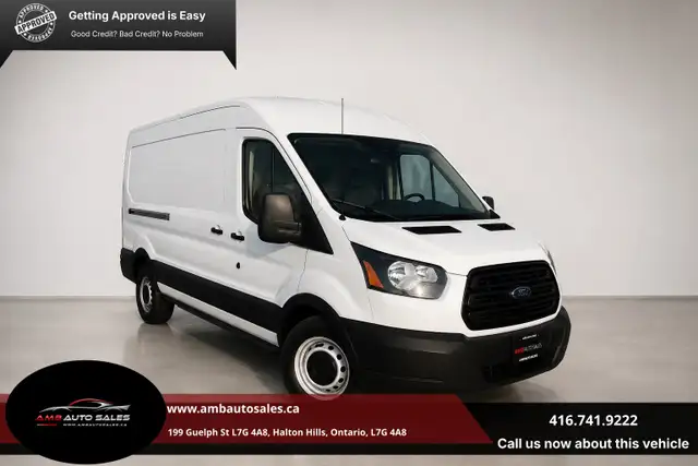 2019 Ford Transit T-250, Mid Roof, Camera, Certified