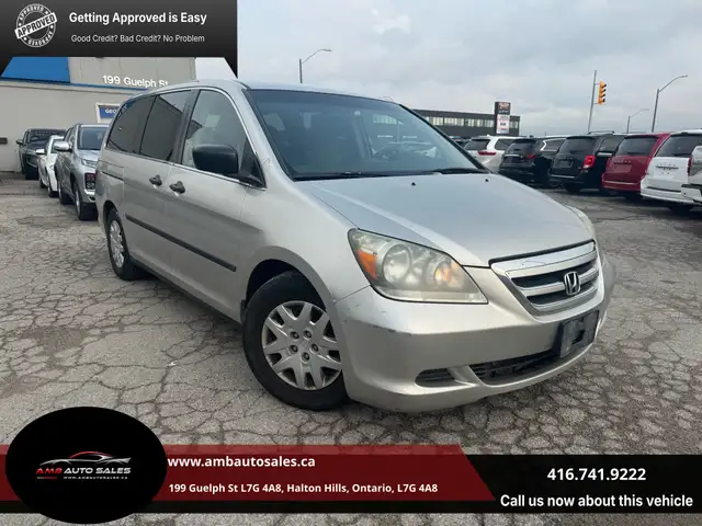 2007 Honda Odyssey LX, Cruise Ctrl, Automatic Trans, Pwr windows