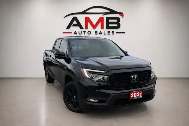 2021 Honda Ridgeline Black Edition, AWD, Camera, Lane Assist, Me