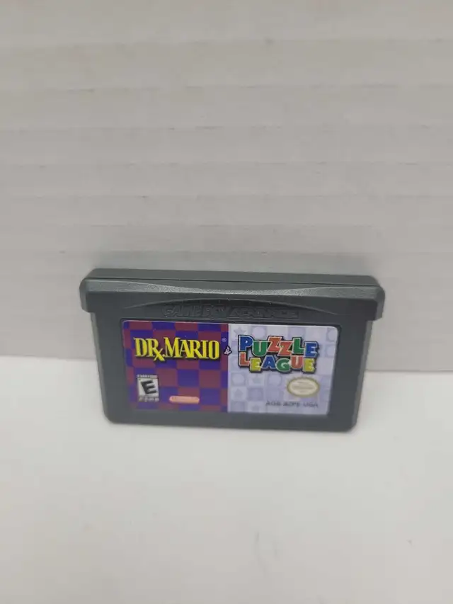 Dr Mario Puzzle League Gameboy Advance Game