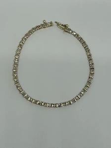 14k Illusion-Set Diamond Tennis Bracelet - Photo 6