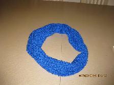 Tour de cou bleu royal satiné
