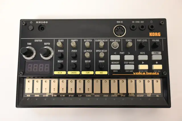 Korg Volca Beats USED in good condition no 9v power adapter
