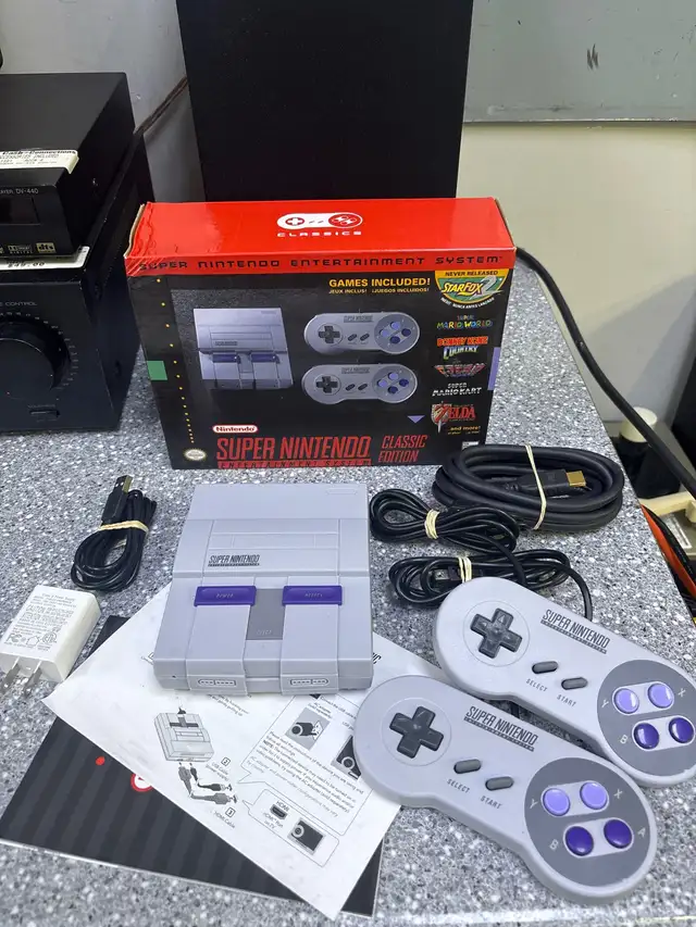 SNES Classic Edition System Complete in Box