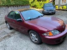 Low mileage Chevrolet cavalier 2002