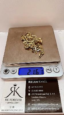 10k yellow Gold Chain  # R 21 - Photo 6
