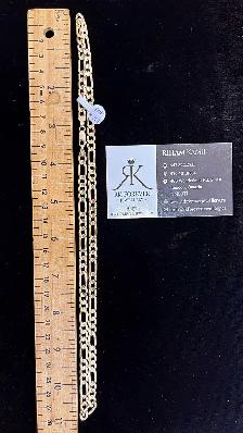 10k yellow Gold Chain  # R 21 - Photo 7