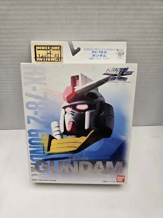 Extended Mobile Suit in Action RX-78-2 Gundam Bandai