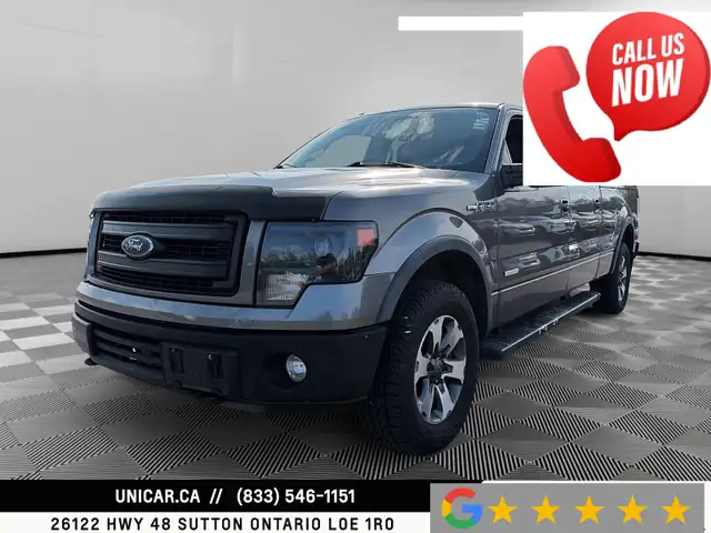 2014 Ford F-150 FX4 / 3.5L V6 / 4WD / SuperCrew / 6.5’ Bo No Acc