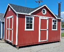 10 x 16 Garden Gable Storage Shed GGD110