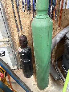 Oxygen and Acetylene bottles
