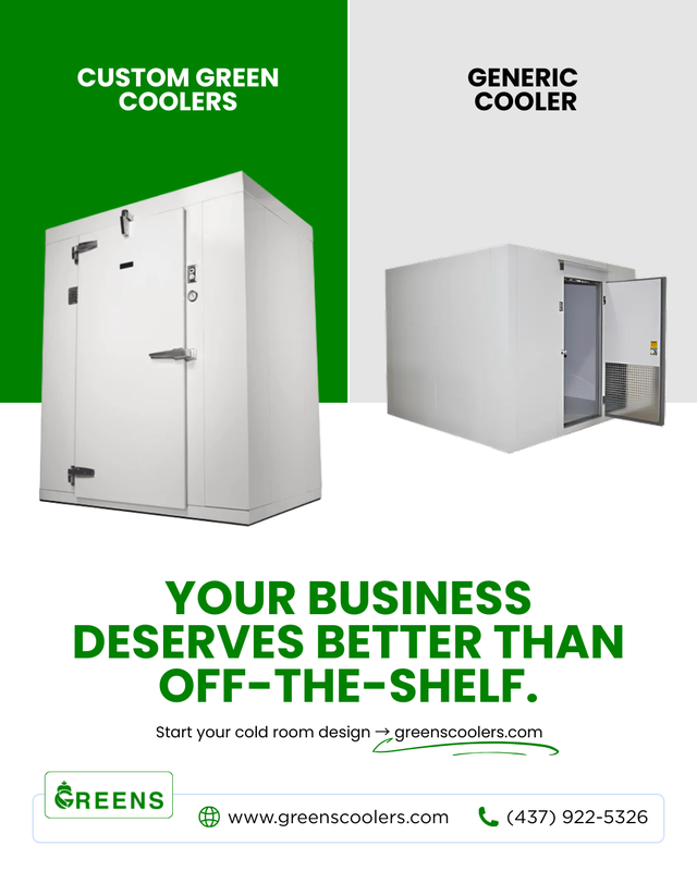 Commercial Beverage & Supermarket Walk-In Coolers