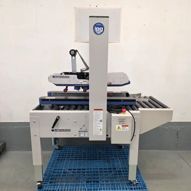Brand New Interpack Model USA 2024-SB top and bottom Case sealer
