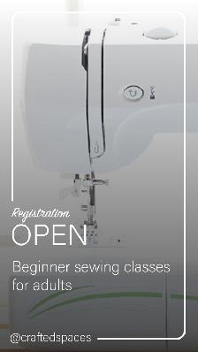 Beginner Sewing Classes