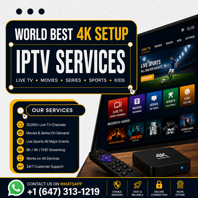 Latest 4k Tv subscription