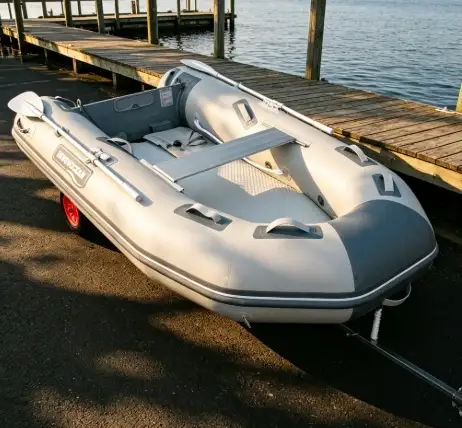 From Trunk to Lake! OS300A 10FT Inflatable Fishing Boat