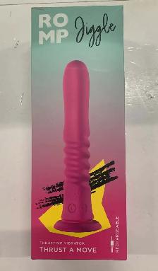 ROMP Jiggle Thrusting Vibrator Dildo for Women, 6 Intensities, 4