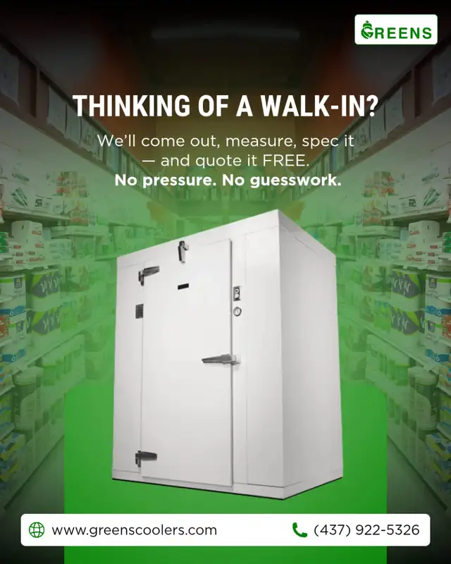 Walk-In Beer Coolers & Taproom Cold Rooms | Greens Coolers