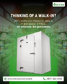 Walk-In Beer Coolers & Taproom Cold Rooms | Greens Coolers