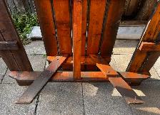 pic nic wood table - Photo 3