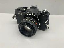 Minolta XD 35mm Film Camera with 50mm 1.7 Lens