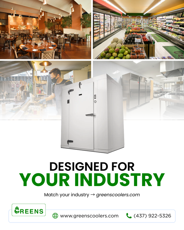 Energy-Efficient Commercial Walk-In Coolers & Freezers