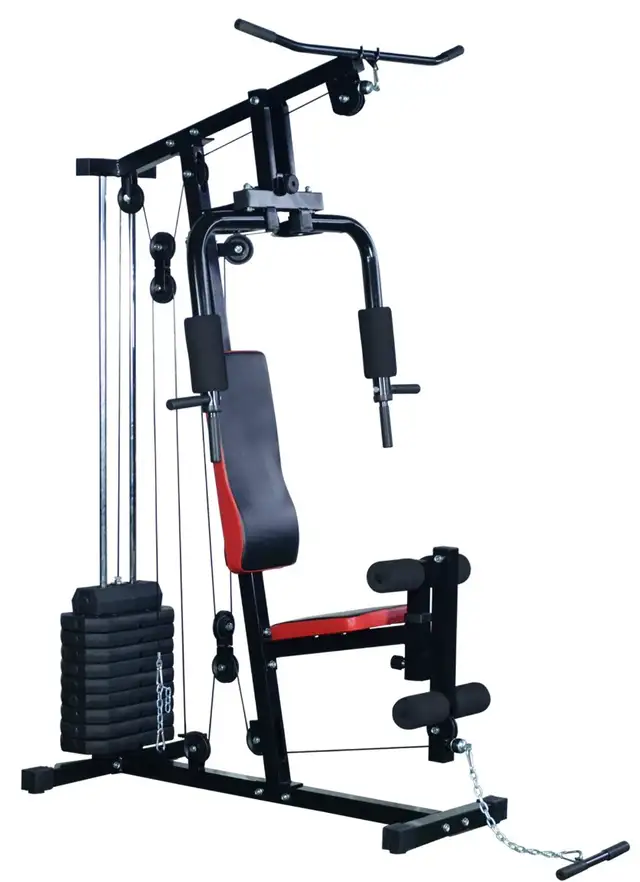 Soozier Heavy Duty Home Gym Body Strength Weight Training Fitnes