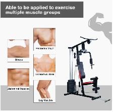 Soozier Heavy Duty Home Gym Body Strength Weight Training Fitnes - Photo 6