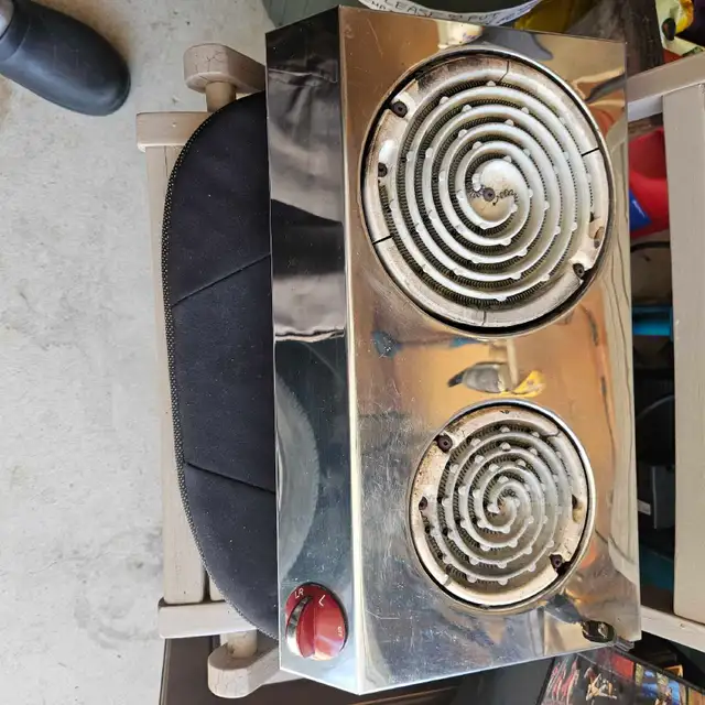 Portable 2 Burner Elec Stove