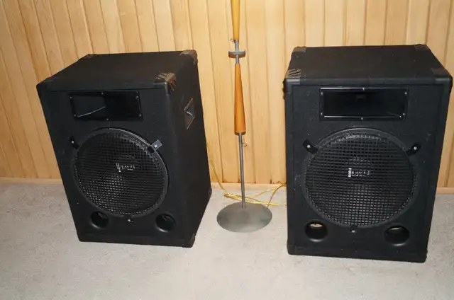 EMINENCE 15INCH DJ SPEAKERS