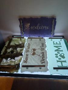 Resin serving trays - Photo 3
