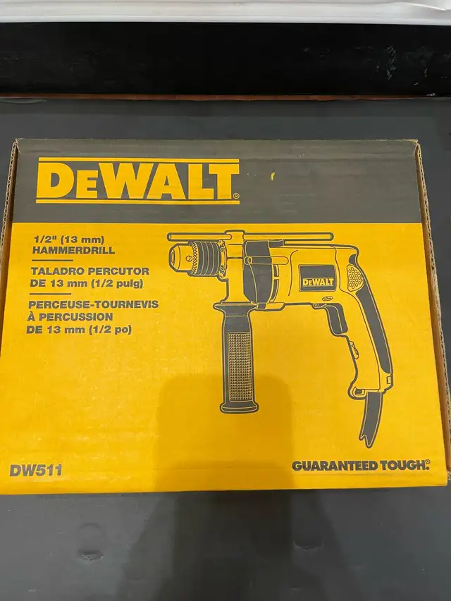 DEWALT 1/2" HAMMER DRILL CORDED DW511