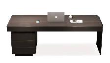Picture Rectangular Manufactured Wood desk