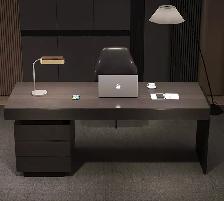 Picture Rectangular Manufactured Wood desk - Photo 2