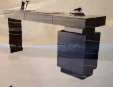 Picture Rectangular Manufactured Wood desk - Photo 6