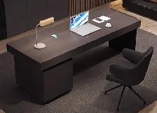 Picture Rectangular Manufactured Wood desk - Photo 7