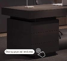 Picture Rectangular Manufactured Wood desk - Photo 10