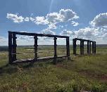 24’ windbreak frames