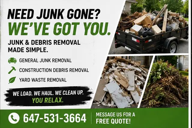 Junk Removal | We Load, Haul & Dispose