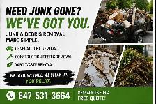 Junk Removal | We Load, Haul & Dispose