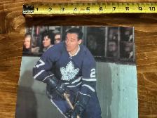 TORONTO MAPLE LEAFS THE BIG ‘M’ Frank Mahovlich Autographed Pic. - Photo 2