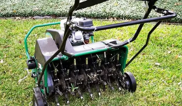 Fall Lawn Aeration